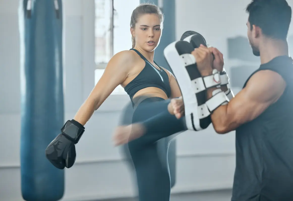 Kickboxen - Kampfsport für Anfänger und Fortgeschrittene in Fitness Studio Bernburg